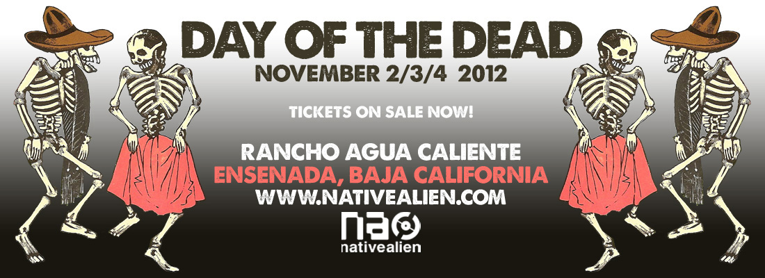day of the dead banner ad