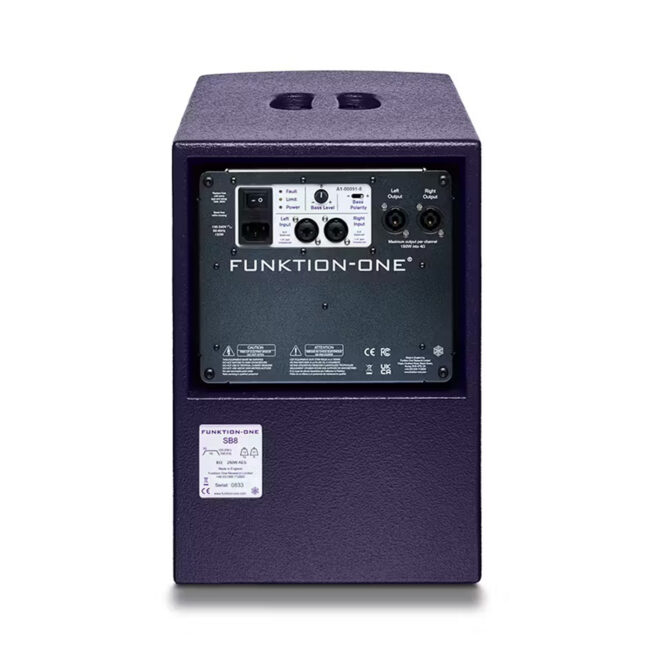 Funktion-One SB8A Subwoofer Compact Bass 3 Funktion-One SB8A Subwoofer Compact Bass 3